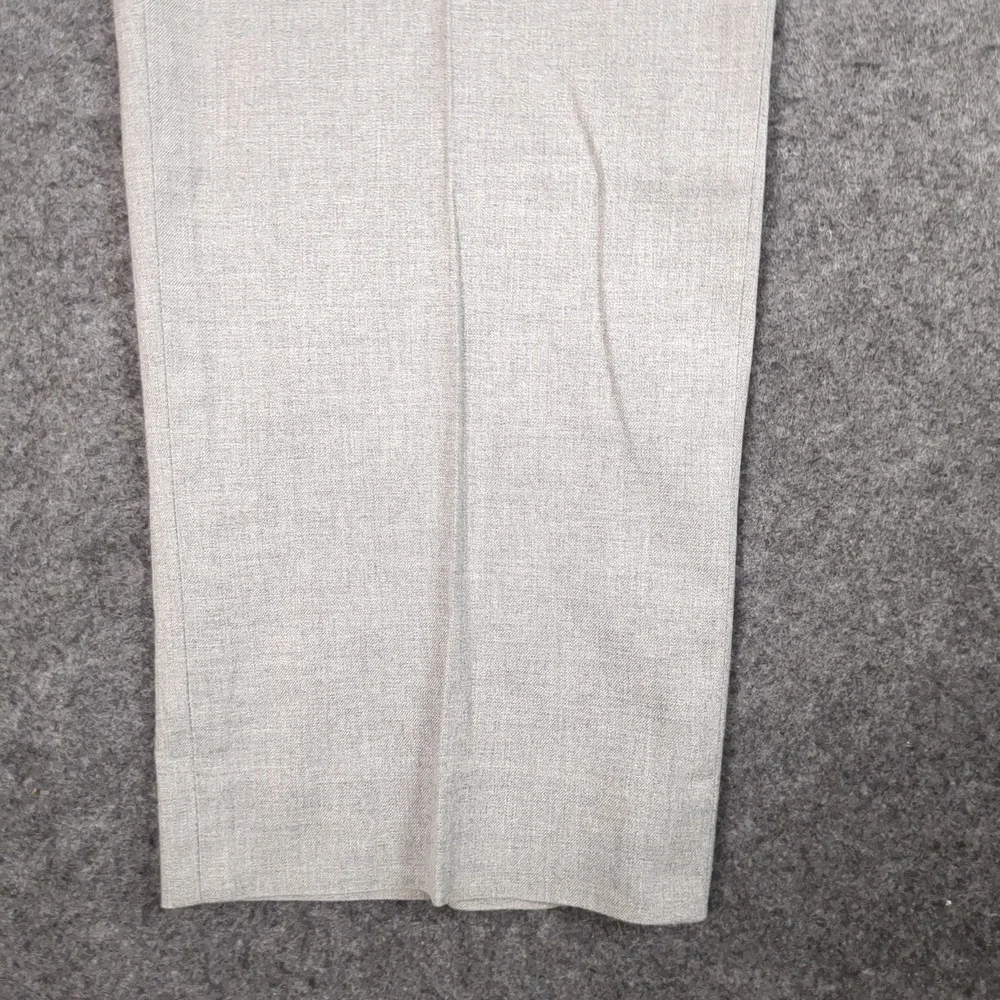 J.Crew‎ Bowery Slim Fit Dress Pants Mens 36x32 Heather Gray Textured Trousers
